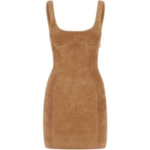 Fendi velvet knit dress
